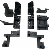 Eazy Cabinets-Square Connectors-Frame Builder Full Kit. 100% Customizable to Length - Width - Height.