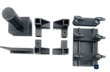 The Eazy Furniture - Square Connector - Frame Builder. 1 - tier outside shelves 100% Customizable to Length Width height